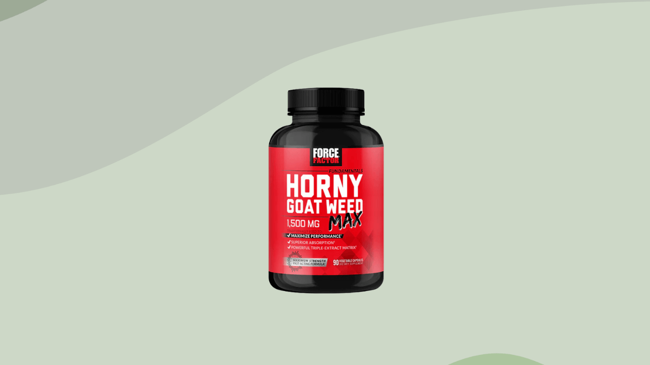 Force Factor Horny Goat Weed Max