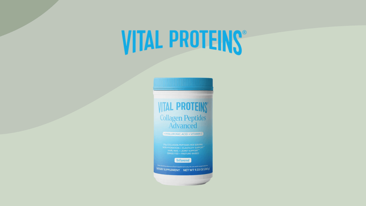 Vital Proteins Collagen Peptides Advanced Review